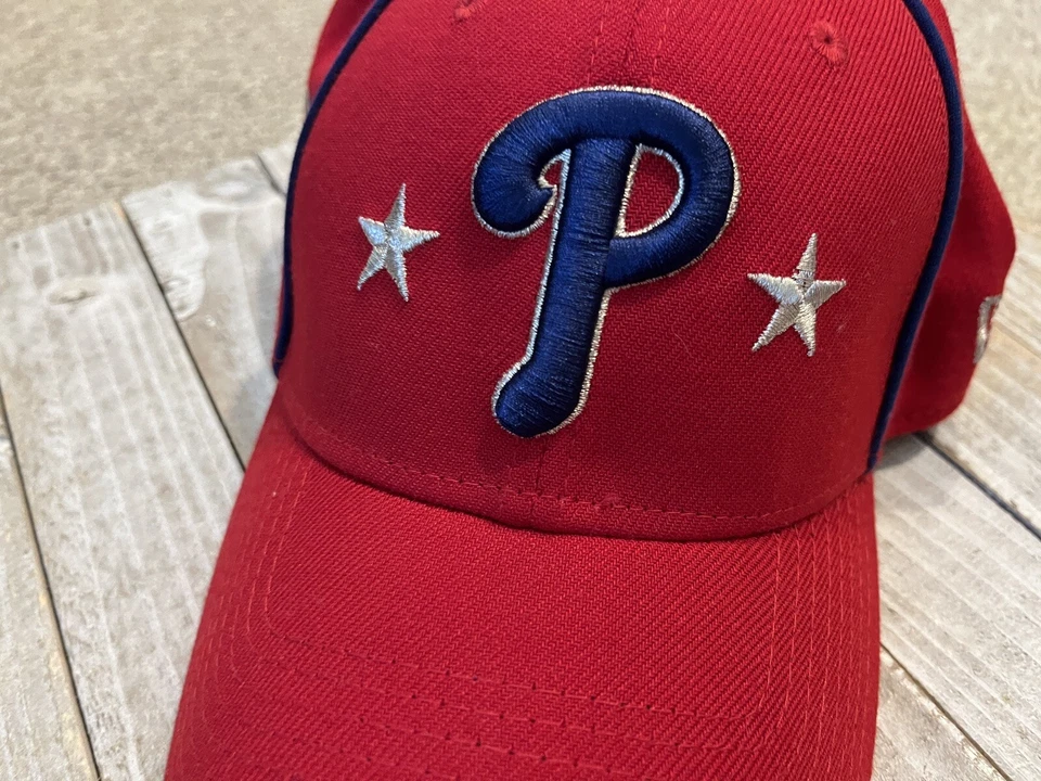 New Era Philadelphia Phillies All Star Game Collection 39Thirty Red 2019 ASG M/L - Image 2 of 4