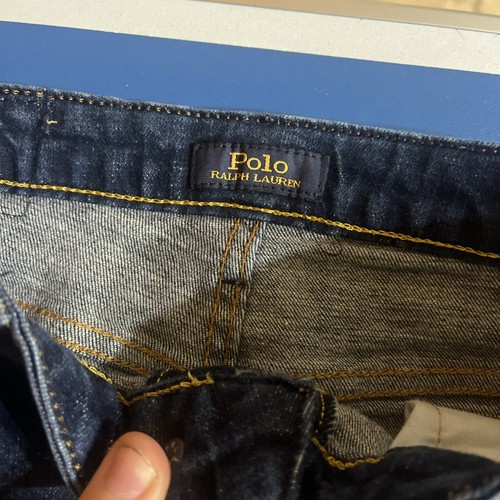 Boys Polo Ralph Lauren The Hampton Straight Blue Jeans Size 18-20 XL Stretch - Picture 3 of 10