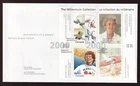 Canada FDC 2000 Millennium Hearts of Gold pane of 4, sc#1824