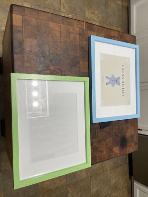 Laura Ashley Picture Frame / Nursery Set Of 2 15 X 12