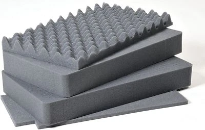 Replacement foam set for the Pelican 1510. 4 piece pluck foam set.