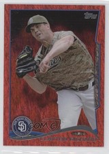 2014 Topps Red Hot Foil Clayton Richard #186 fm0