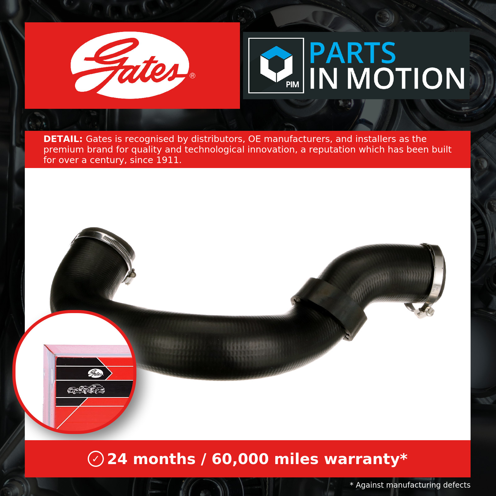 4x ✅Fits GATES-PRZEWODY 09-0306 AIR SUPPLY HOSE TURBO ⭐UK Seller⭐ - Image 15