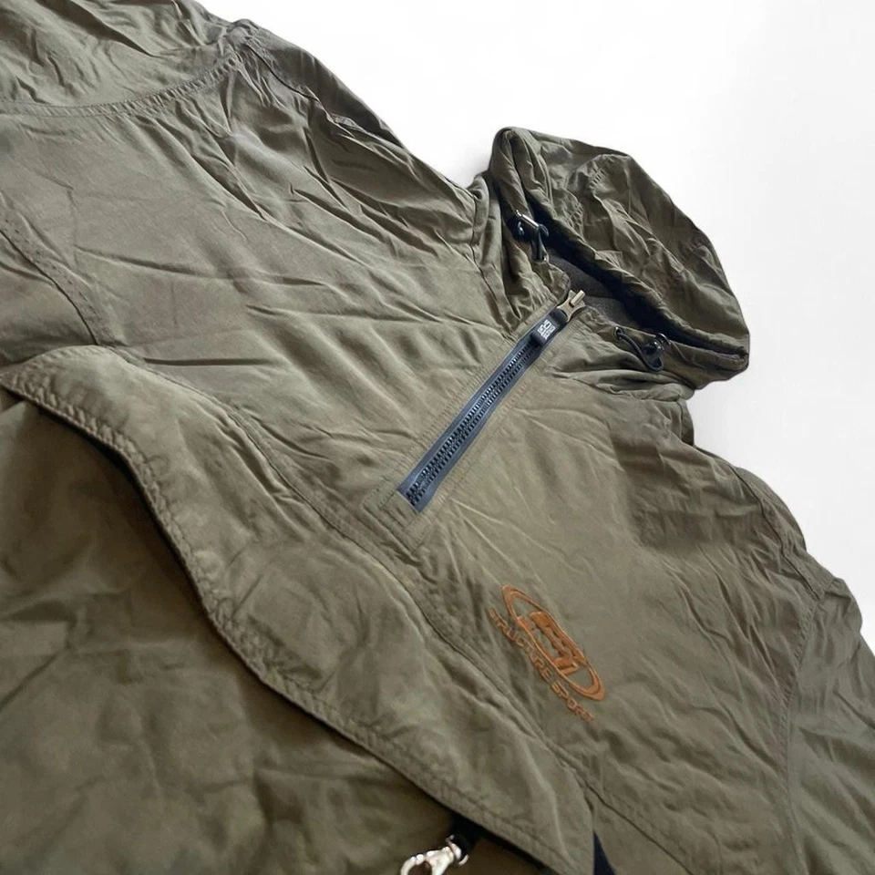 Structure Sport Vintage 90s Fleece Insulated Reversible Green Jacket Pouch Sz XL - Image 2 of 4