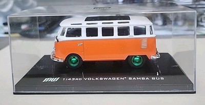 Greenlight Chase Volkswagen Samba 25 Window Bus RARE 1:43 Scale Green Machine