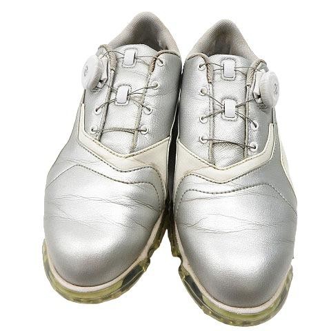 Puma Golf BioPro Boa Womens Silver Spikeless Shoes Size 8.5 24.5cm