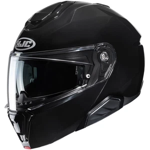 HJC i91 Motorcycle Motorbike Helmet Sports Touring - Plain Black