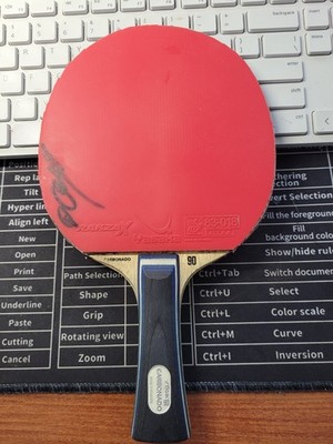 STIGA Carbonado 90 Table Tennis Racket with Flare Grip (1061-35)
