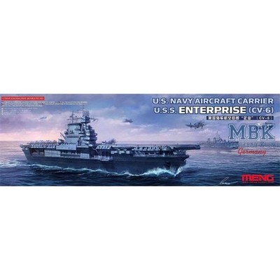 MENG MODEL MENG-PS005 U.S. Navy aircraft carrier Enterprise (CV-6)