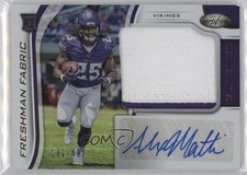 2019 Certified Freshman Fabric Signatures Mirror Alexander Mattison Auto 0c3