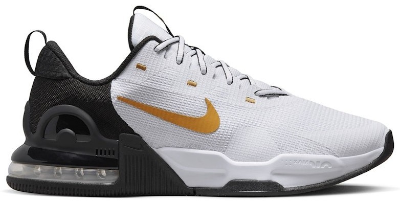 Nike Air Max Alpha Trainer 5 White Gold Suede for Sale