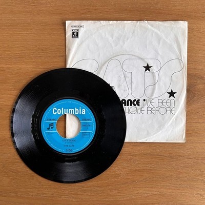 CATS - Let's Dance I 7''-Vinyl-Single I 1972 I B: I've been in Love... I Columbia