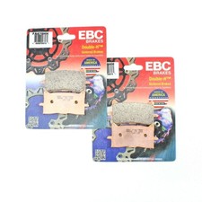 Ebc Sintered Brake Pad Set - 2 Pair Fa679hhx2 Ebc Sintered Brake Pad Set - 2 Pair Fa679hhx2