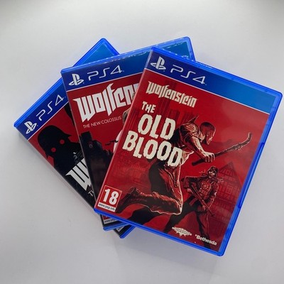 Wolfenstein Bundle (New Order, New Colossus, Old Blood) PS4 Versand am selben Tag