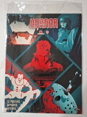 12 Horror Movie Mini Poster Set Trend Posters Sealed