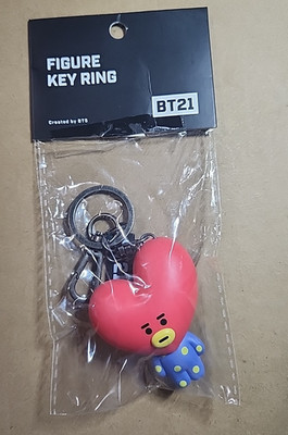 BT21 Tata figure key ring K Pop BTS V Kim Taehyung