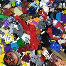 Random Mystery Lot 20 Pcs Lego Minifigure Accessories Weapons