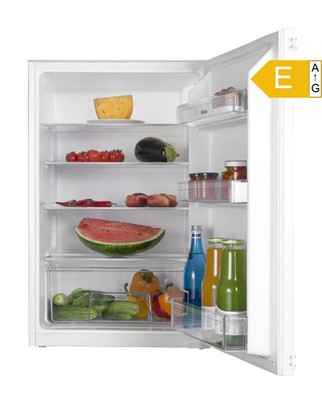 Amica Einbaukühlschrank 135l Schlepptür 88cm LED leise EVKS 16172-1
