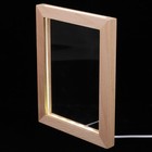  Beleuchteter Fotorahmen Bilderrahmen Mit LED-Licht Belichtbarer Aus Holz