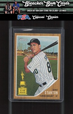 2011 Topps Heritage 288 Mike Stanton RC Cup