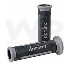 Domino Grips Black Grey A350 for Yamaha YZF-R1 1998-2019 & YZF-R6 1999-2017