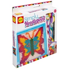 ALEX Toys Simply Needlepoint Butterfly Kids Art and Butterfly,