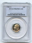 1982-S Roosevelt Dime Proof — photo from another recent sale