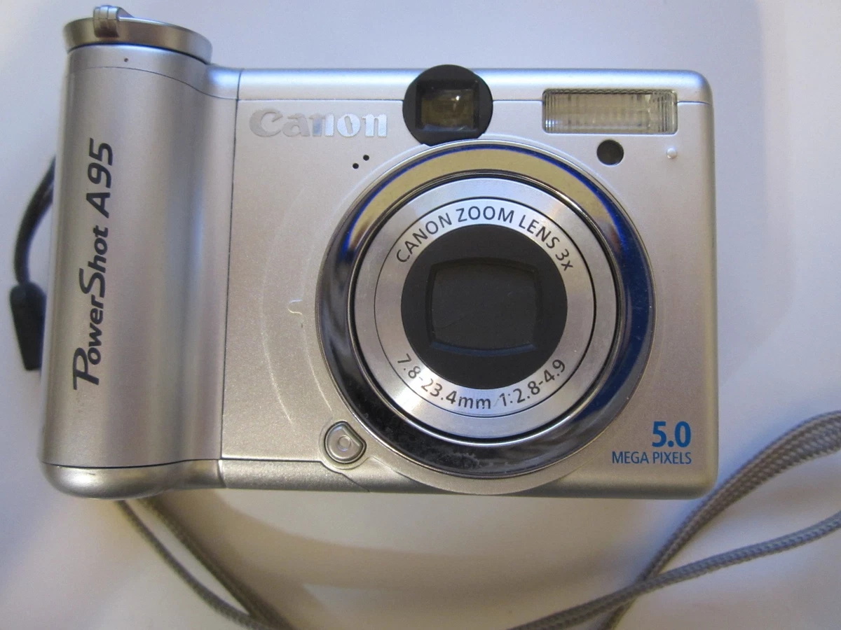Canon PowerShot A95 1-4.9x Digital Zoom Digital Cameras for sale