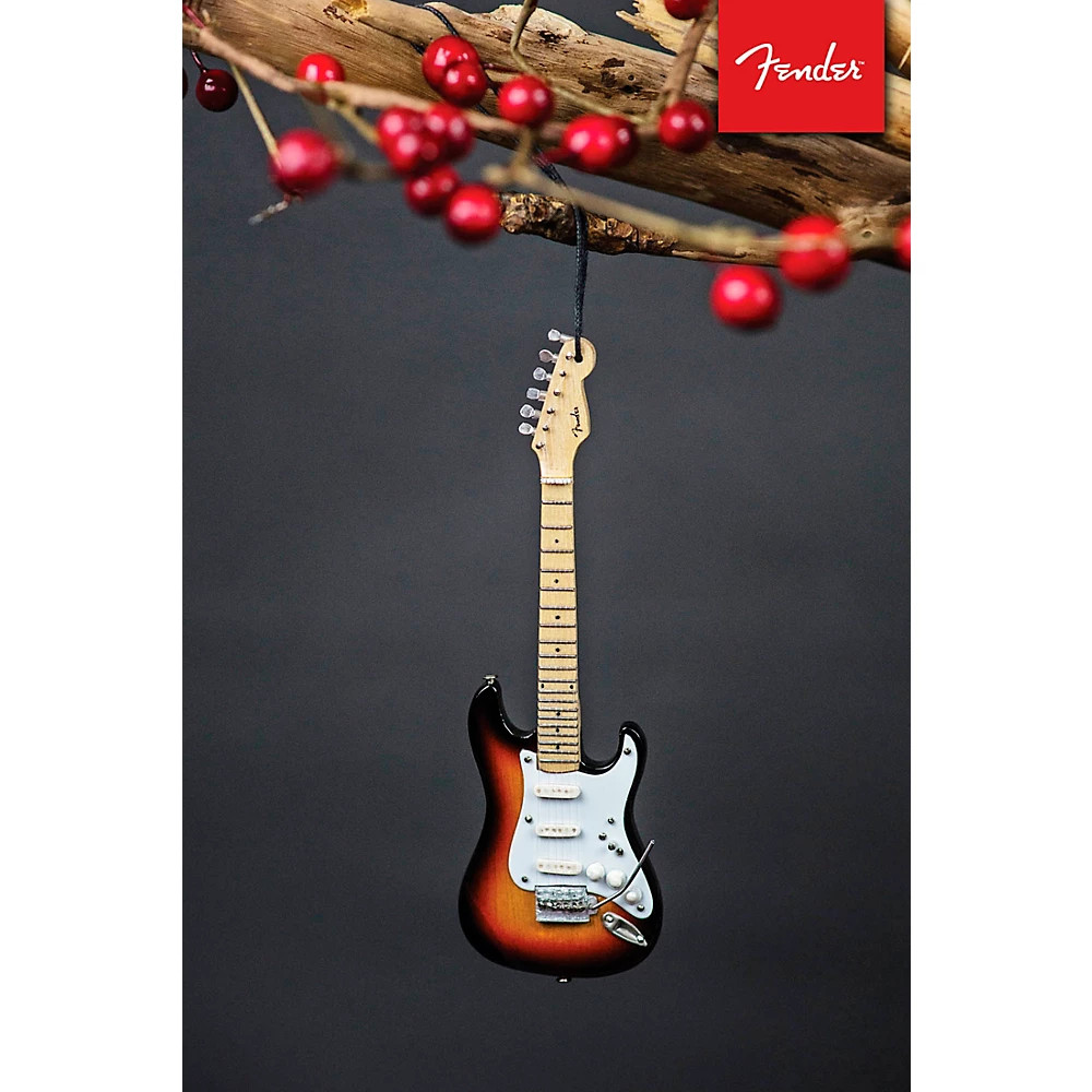 Axe Heaven Fender Sunburst Strat 6'' Holiday Ornament
