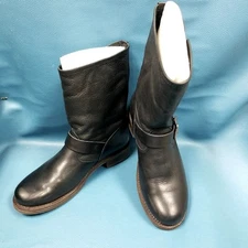 Frye Veronica Tall Moto Engineer Buckle Boots Women's Size 7