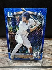 2025 Bowman Josue Briceno Chrome Prospects Blue Shimmer Refractor /150#BCP-13