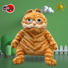 30cm Cute Fat Orange Plush Cat   Soft Cartoon Stuffed Animal Plush Toy