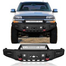 Front Bumper For 2000-2006 Tahoe With Led Light 1999-2002 Chevy Silverado 1500