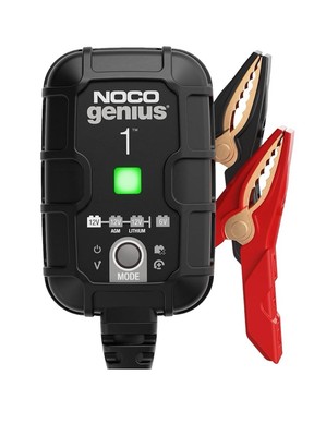 NOCO GENIUS1 6V/12V 1A Smart Battery Charger, trickle charger and Maintainer