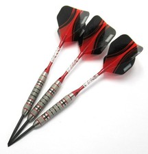 Ruthless Winners 90 Tungsten Steel Tip Darts 20g Extras Includes Tracking