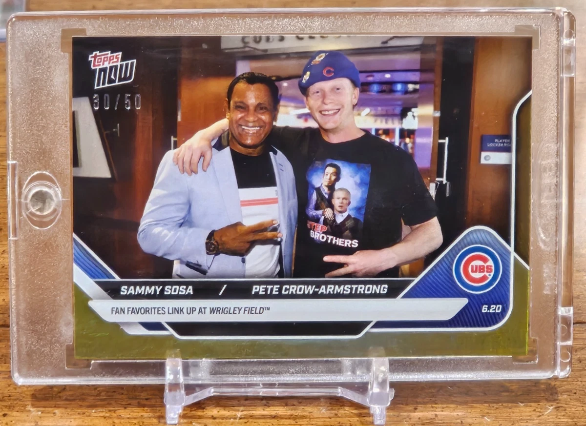 Topps Sammy Sosa Chicago Cubs Baseball Sports Trading Cards