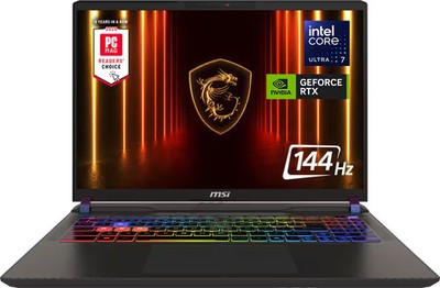 MSI - Vector 16 HX AI 16'' 144Hz FHD+ WUXGA Gaming Laptop - Intel Ultra 7-255H...