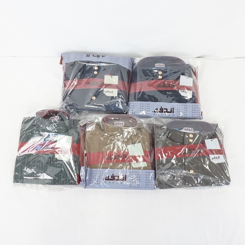 Men's Assorted Terry Rayon Daffah In Different Styles, Colors & Sizes Lot of 5