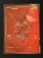 Pokemon Victini BWR White Flare 172/086 Red Monochrome TEXTURE SHIFT MISPRINT on eBay