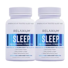 2 Pack Relaxium Sleep Natural Dietary Supplement for Better Sleep 120 Caps