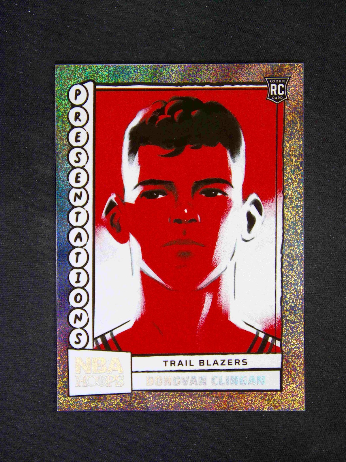 2024-25 Panini Hoops Donovan Clingan #17 Presentations SSP