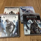 Assassin's Creed PS3 4 Disc Game Lot