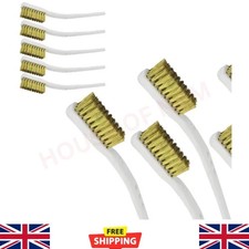 Brass Wire Brush Rust Paint Remover Metal Cleaning Tool Set