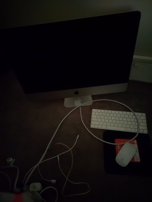 Apple iMac All-in-One Silver Desktop Wi-Fi Camera Keyboard Mouse