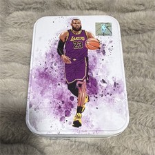 LeBron James Lakers Metal Empty Trading Card ...