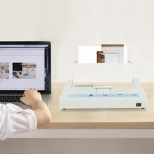 110V Perfect Binding Machine Universal Electric Book Automatic Binder USA