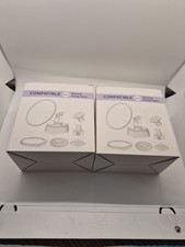 2-Pack Breast Pump Replacement Parts - Compatible with Spectra Pump Parts NEW