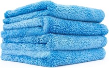 Eagle Edgeless 500 Professional Korean 7030 Blend Microfiber Towels 4 Pack