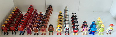 Playmobil Ü-Eier Disney: Mickey, Tinkerbell, Aladdin, Dschinni... 3  Jeder Figur
