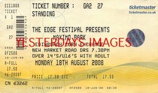 Maximo Park Used Ticket Stub 2008Edinburgh Corn Exchange Barrowland (1)